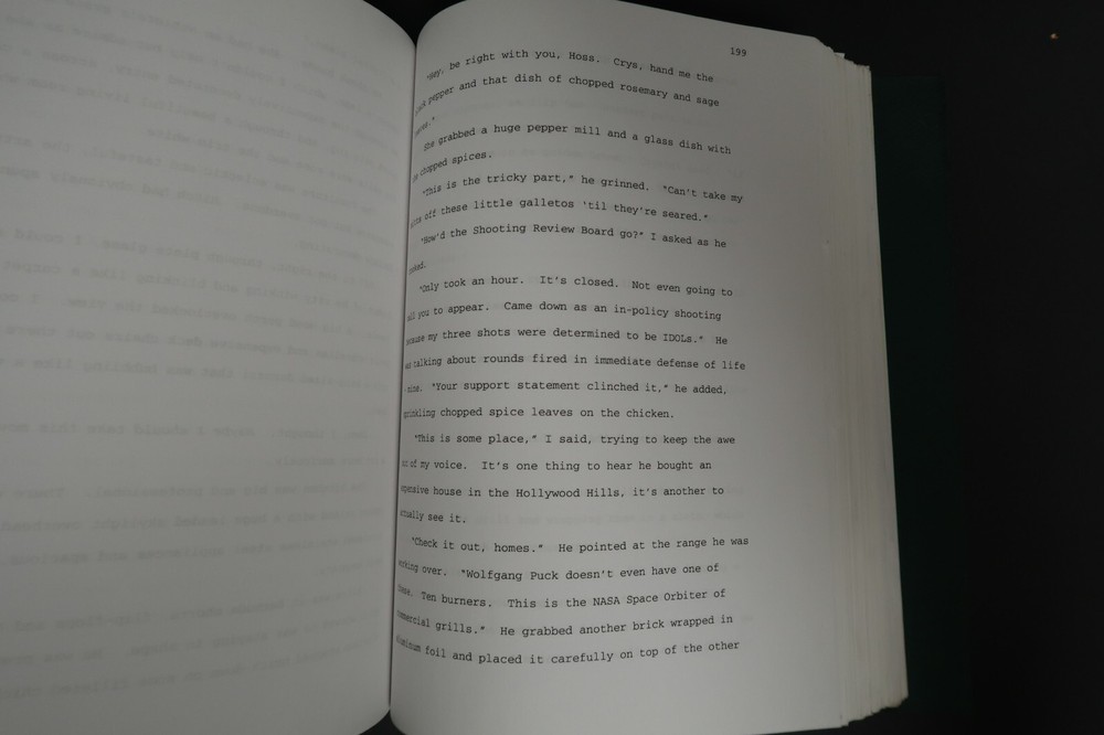 Stephen J. Cannell Original Book Script Studios Collection The Prostitutes' Ball