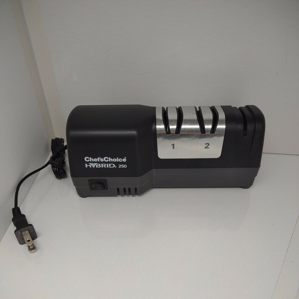 Chef'Choice Hybrid MODEL 250 Knife Sharpener 120V-42 WATTS