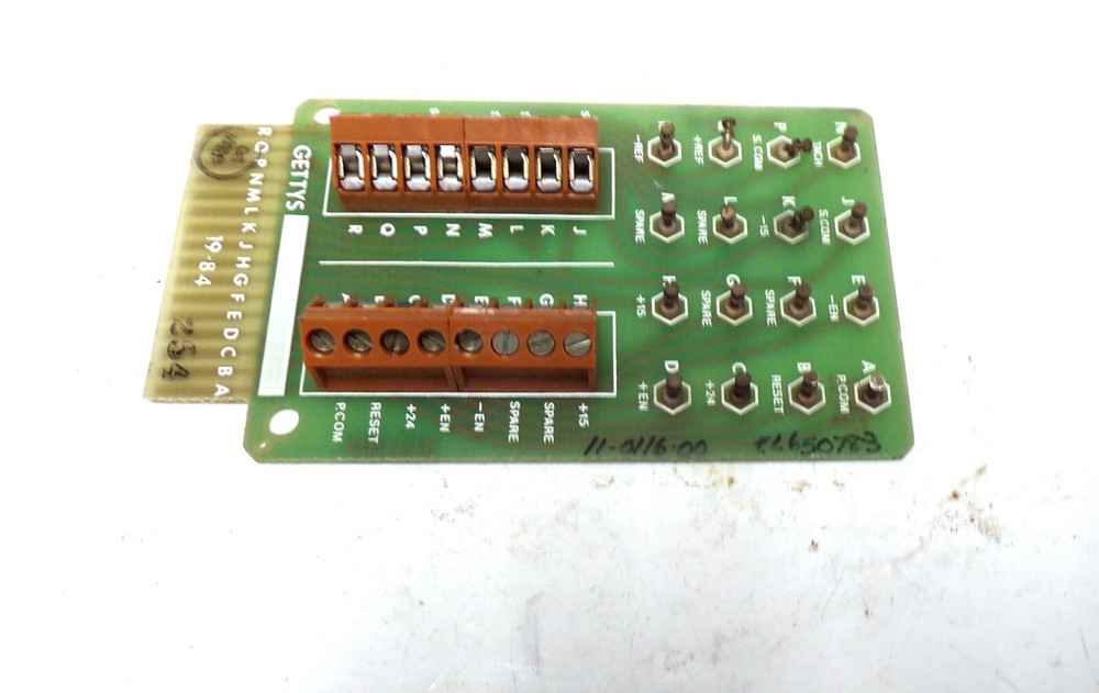 GETTYS PC CIRCUIT BOARD MODULE 11 0116-00 , SERVO CONTROLLER