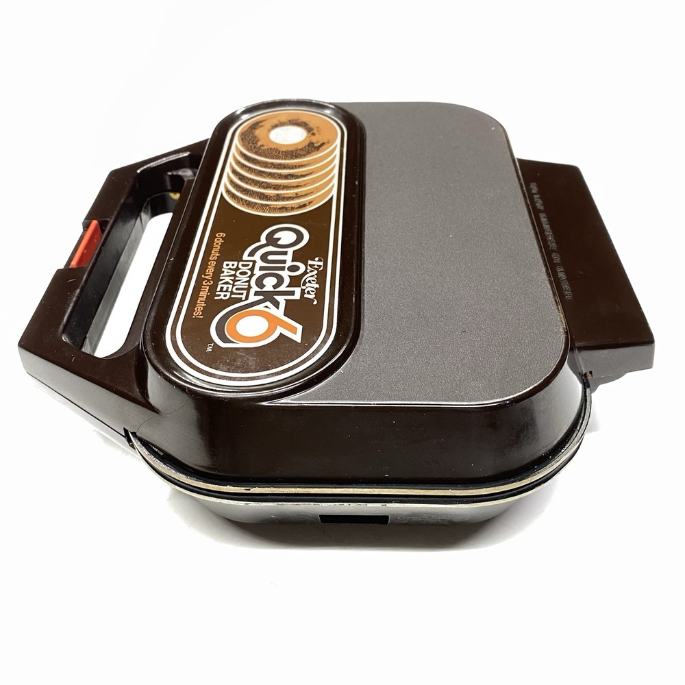 Vintage 1970's Exeter Quick 6 Donut Baker Maker Model 766