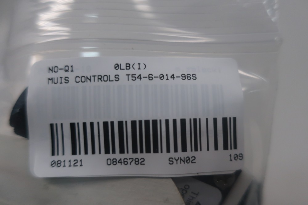 Muis Controls T54-6-014-96S Variable Area Flow Meter 0-60
