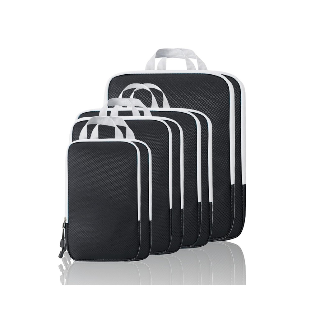 Compression Packing Cubes, 8 Set Packing Cubes for Travel Compr... FAST USA SHIP
