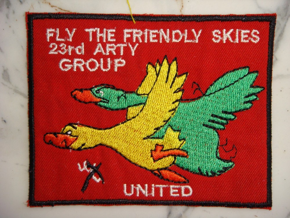 US 23rd INFANTRY DIVISION ARTY GROUP, VIETNAM WAR PATCH