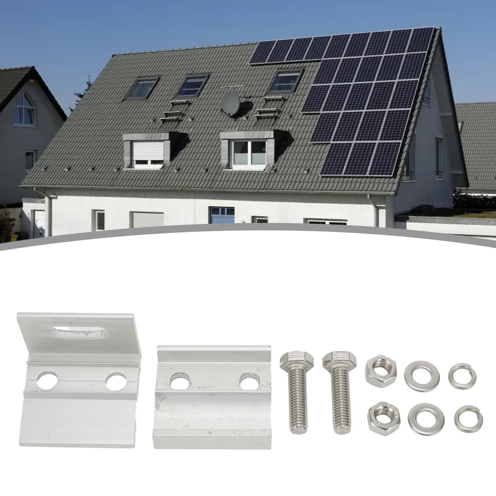 Aluminum Alloy PV Solar Module Horizontal Mounted Racking System High Quality