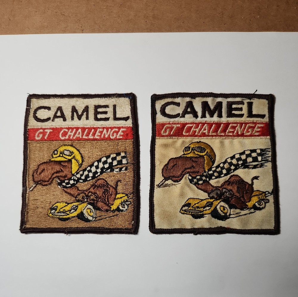 Camel GT Challenge Racing Team Patch - Vintage used