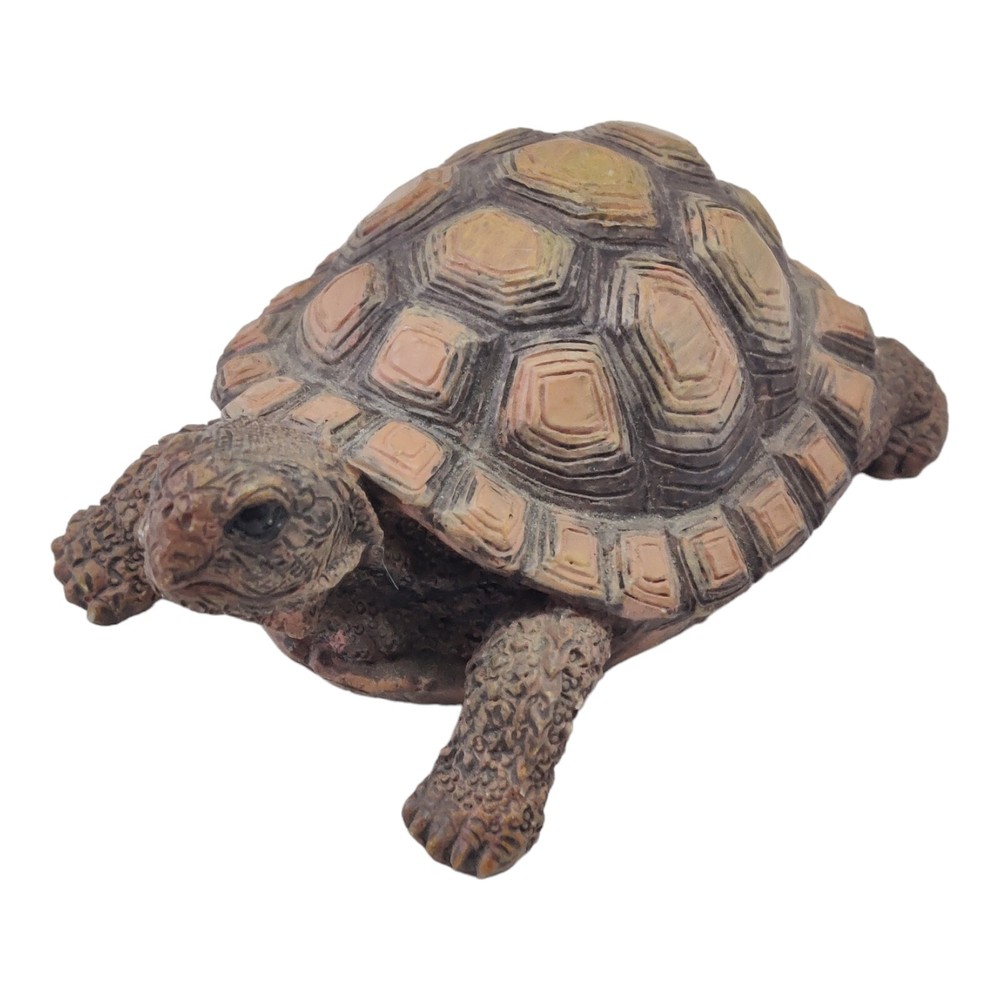 Resin Small Tortoise Figurine Brown