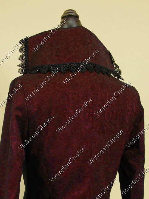 Victorian Steampunk Penny Dreadful Military Gothic Dress Halloween Costume 176