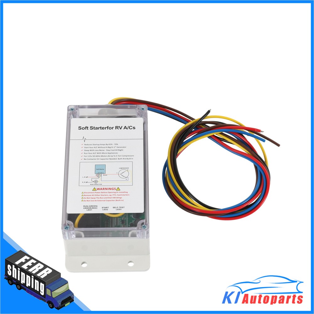 A/C Soft Starter Enables Easy Start an A/C & Appliances on RV Smart Control Kit