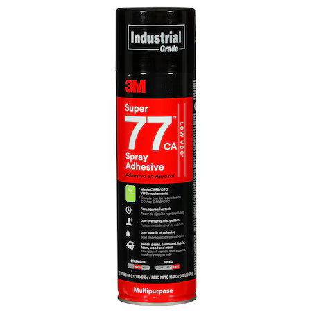 3M 77Ca Epoxy Adhesive, Super 77Ca Series, Clear, 18 Oz, Bottle