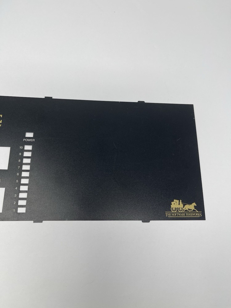 Miracle Piano Keyboard Overlay NES Nintendo Plastic Replacement *READ*