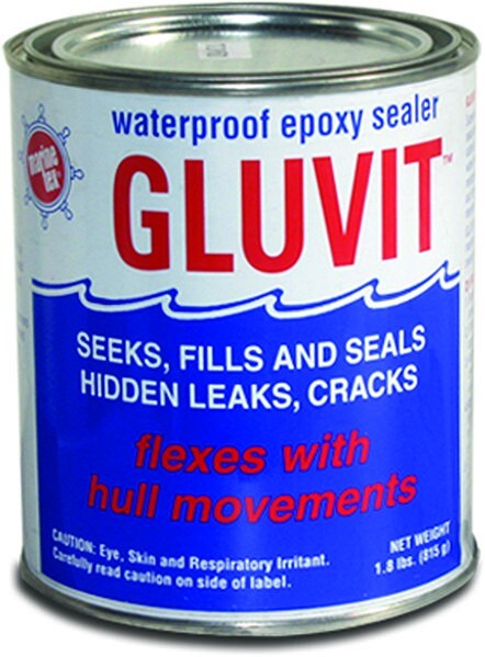 Gluvit RM330K Epoxy Sealer Quart Kit MarineTex Flexable Sealer