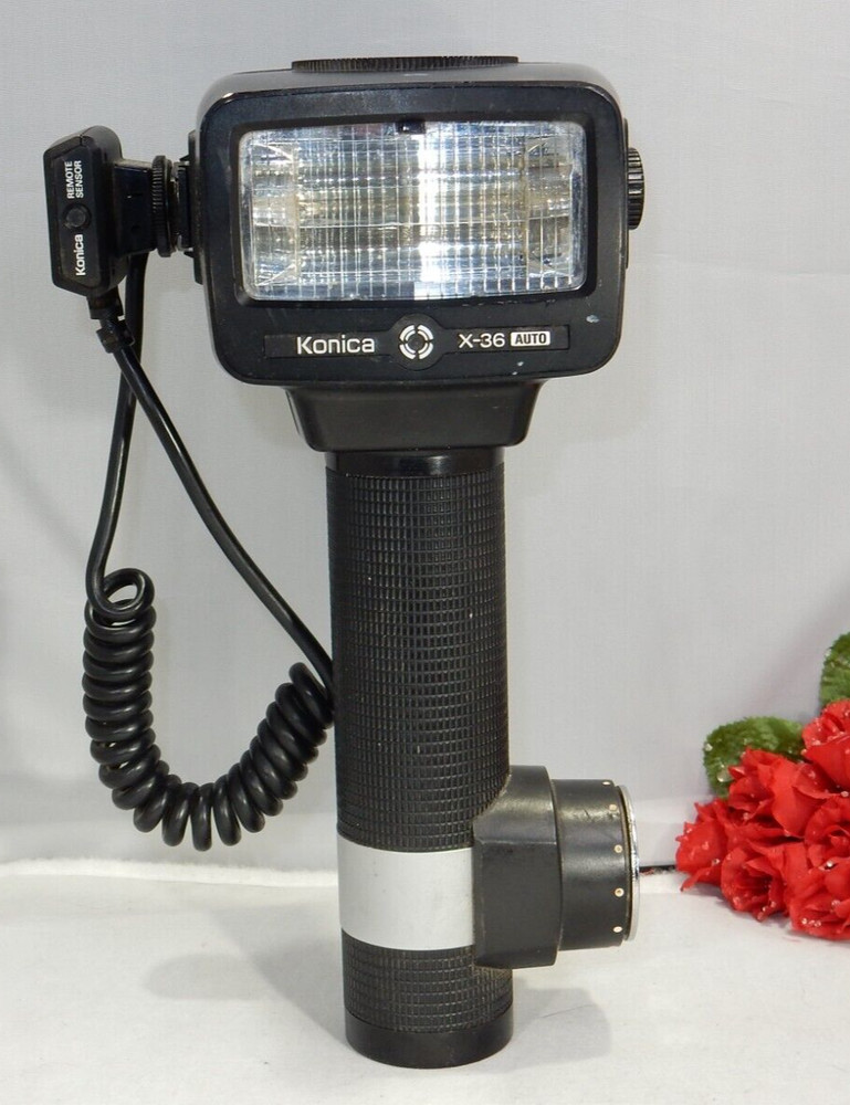 KONICA X-36 Auto Speedlight Flash for Konica SLR Cameras