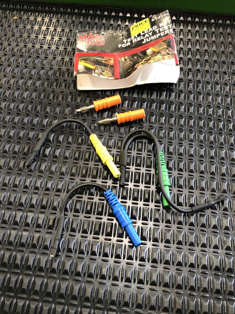Mac Tools 5-PC. Relay Test Jumpers Test Lead Set RTJ104
