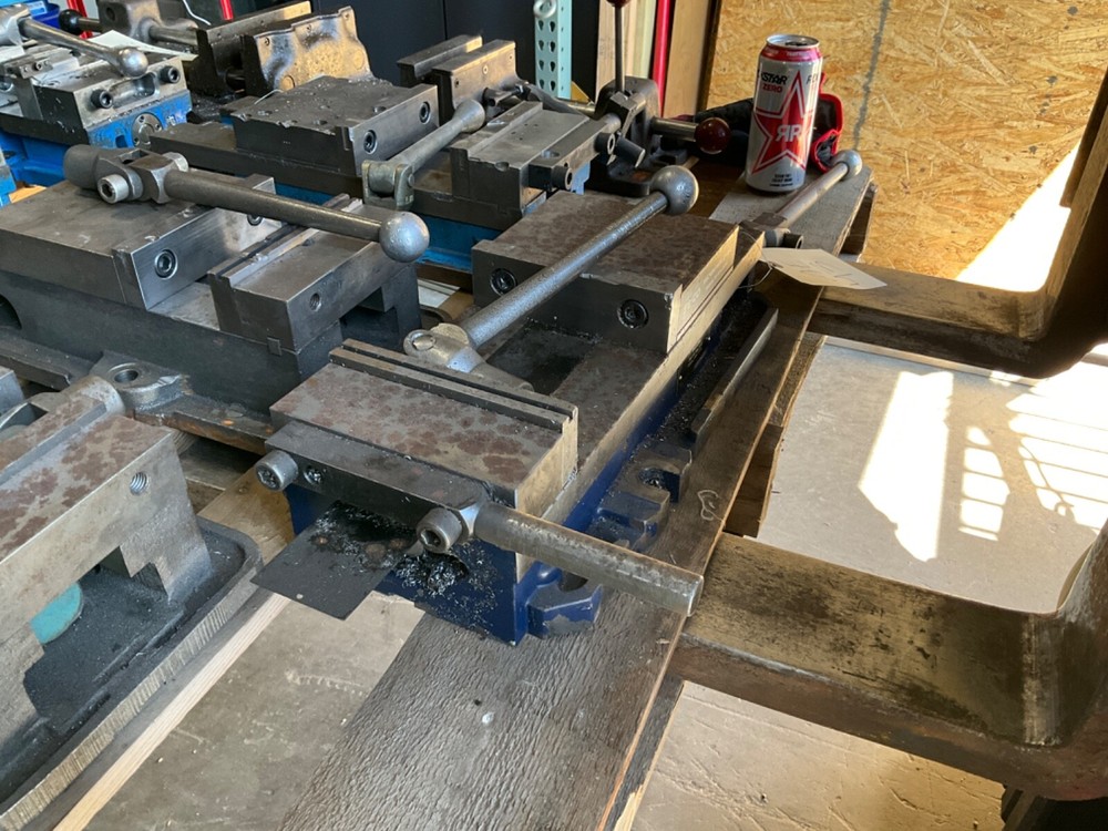 Te-Co Pws-6900 6" Machine Vise With Fixed Base HEHAE43