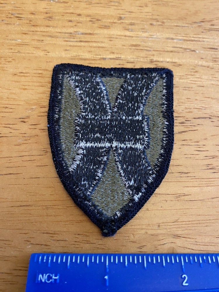 US Army 21st Sustainment Command Subdued Patch INV5657