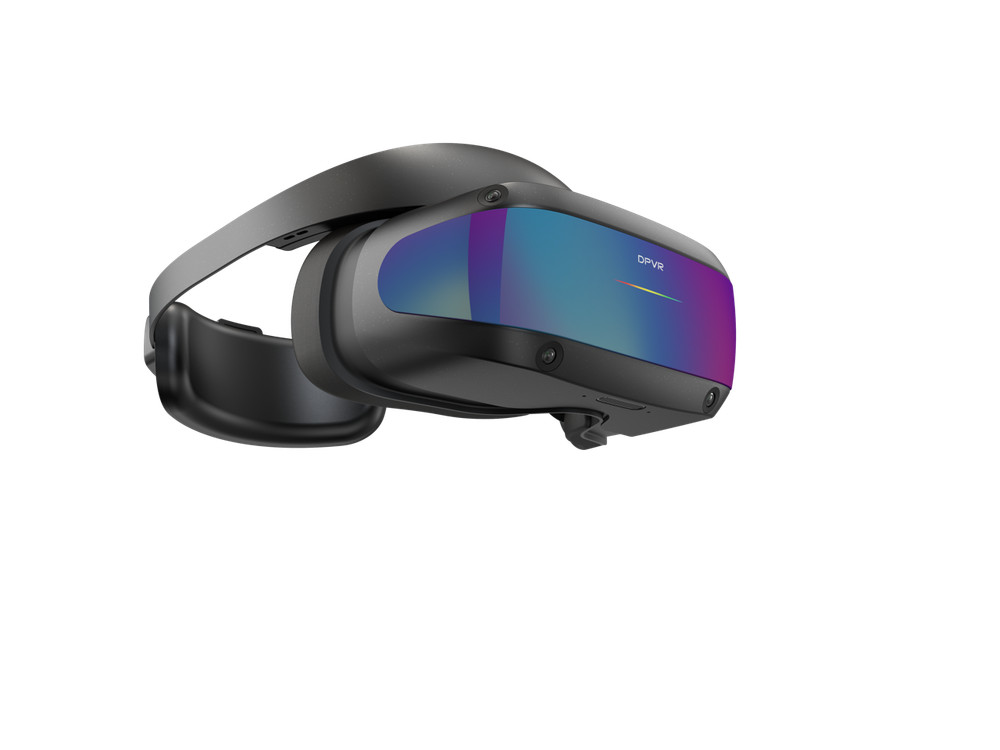 DPVR E4 (Black) PCVR PC Gaming - 120hz Refresh Rate - Inside out Tracking - 116