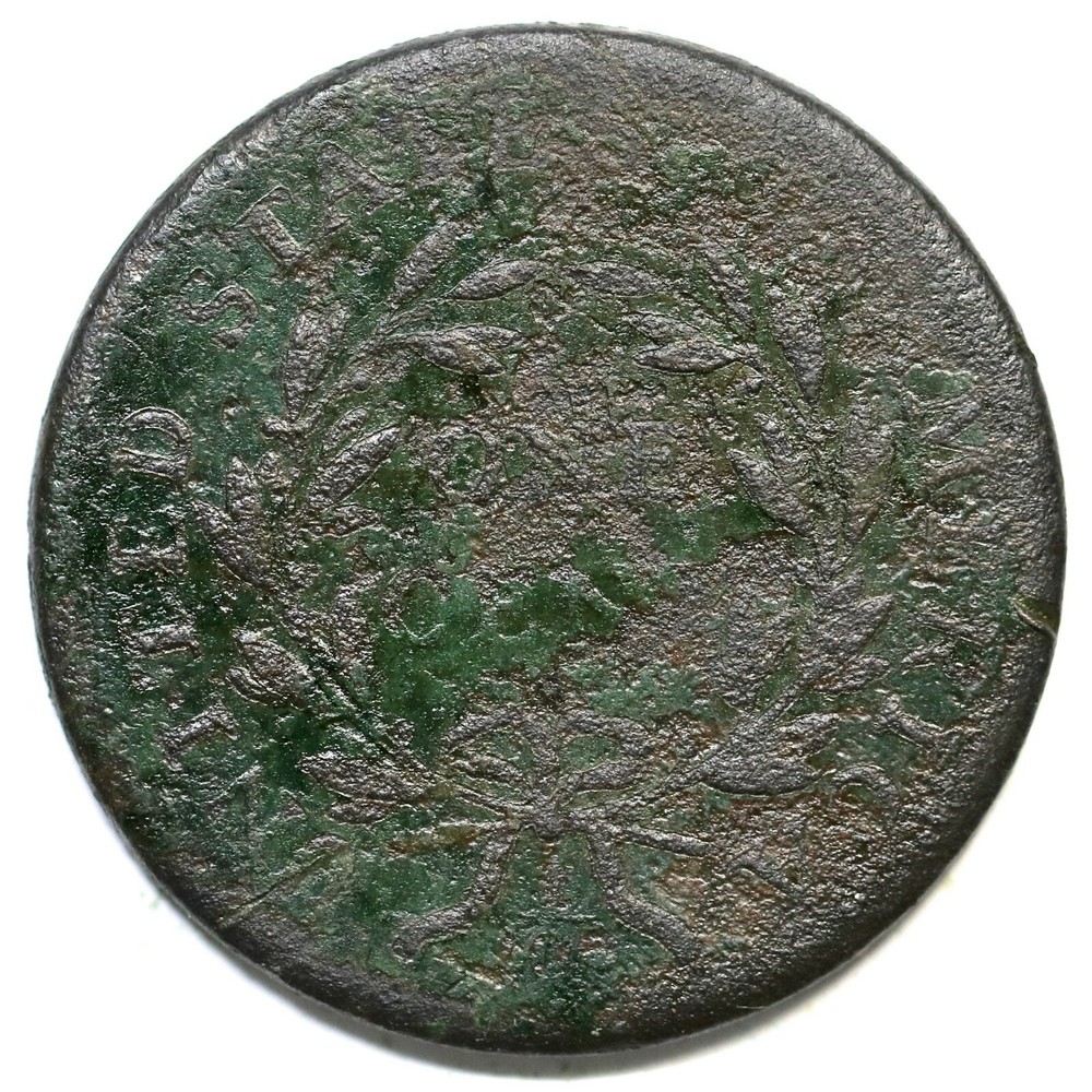 1796 S-95 R-5+ Draped Bust Large Cent Coin 1c