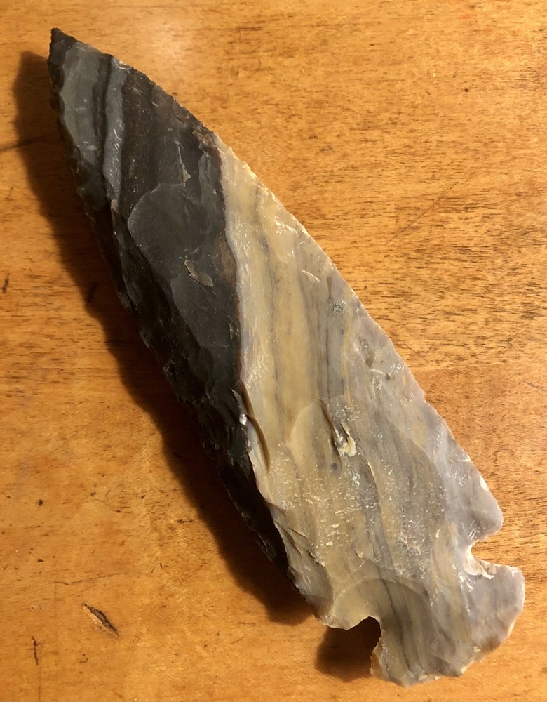 5” Jade Arrowhead Black & White