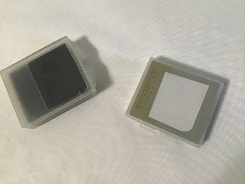 Nintendo game cube memory cards blocks 59 DOL-008 & 251 DOL-014