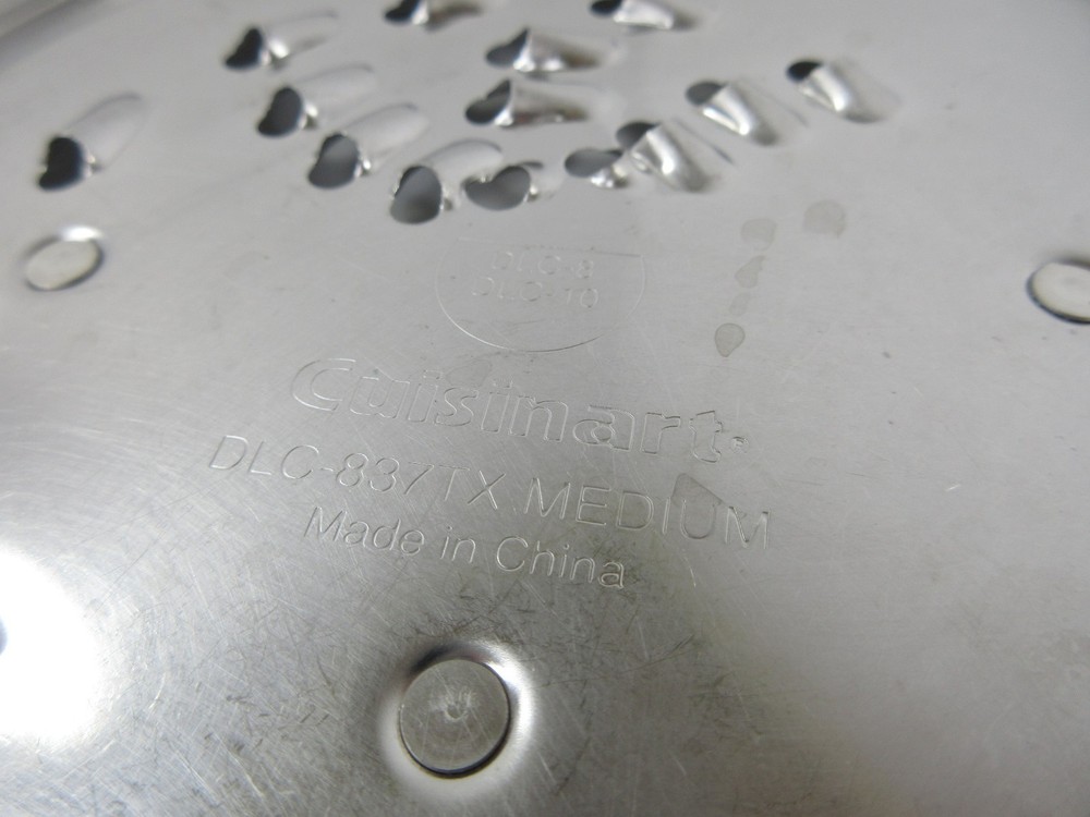 Cuisinart DLC-837TX Medium Shredding Disc Food Processor Replacement Part