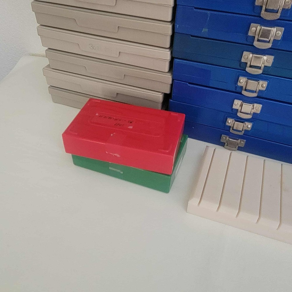 100-Place Slide Storage Boxes with Foam Lining*4-piece pack*