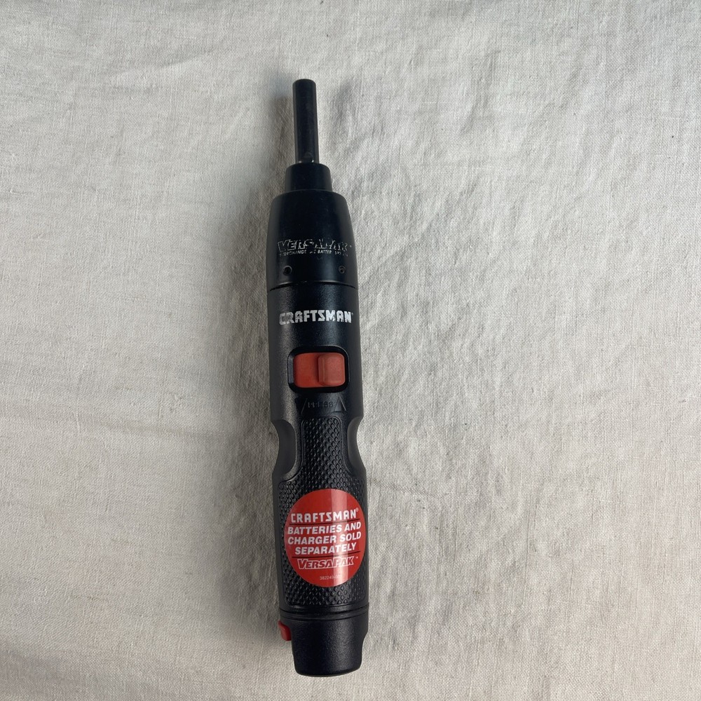 Cordless Screwdriver Craftsman 112620 VersaPak Tool Only. UNTESTED