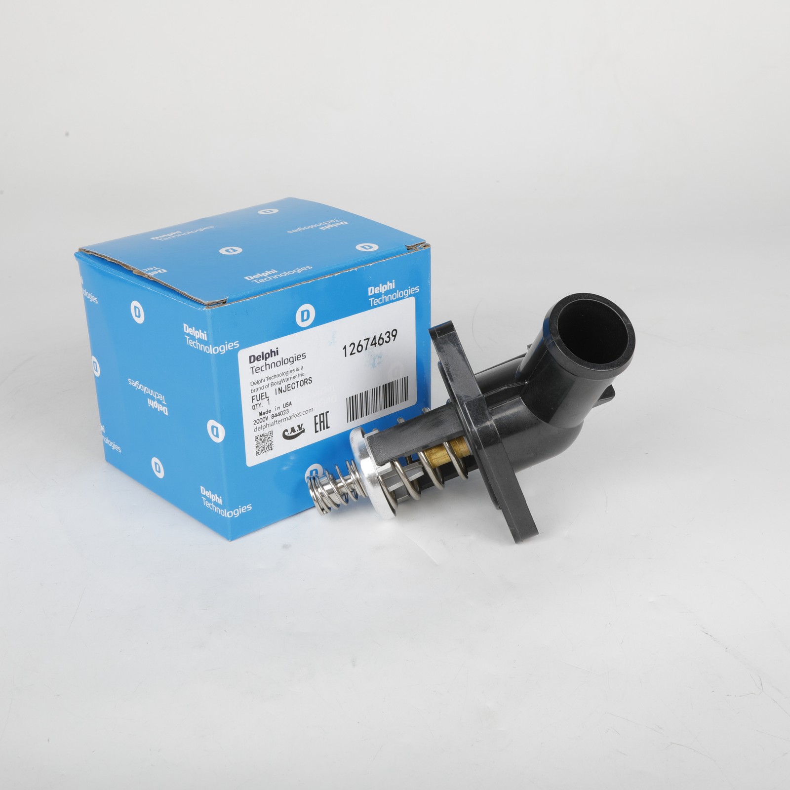 Thermostat Housing Assembly for 14-20 Chevy Silverado GMC Sierra 1500 Escalade