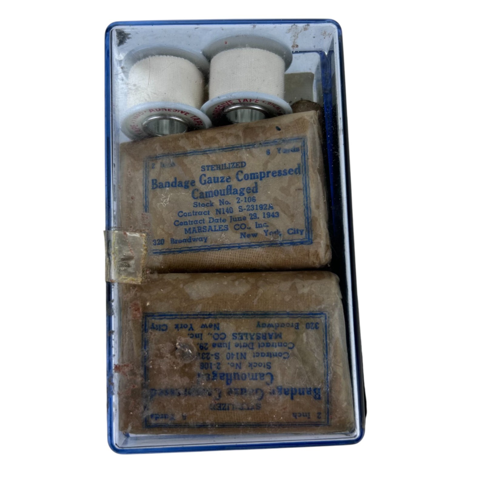 Vtg US Military First Aid Kit Pouch Aviator Camouflage Oil Green Snap Closure