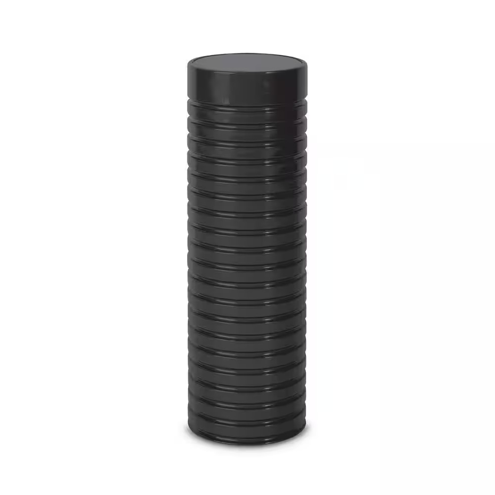 Milk Frother Black with LED Light