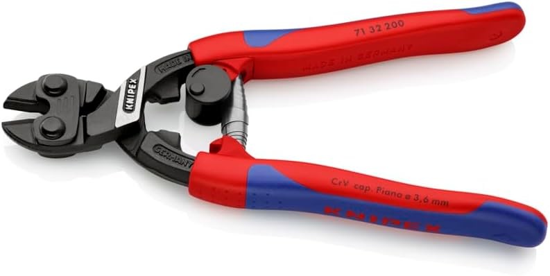 Knipex High Leverage CoBolt Cutter with Notch and Spring