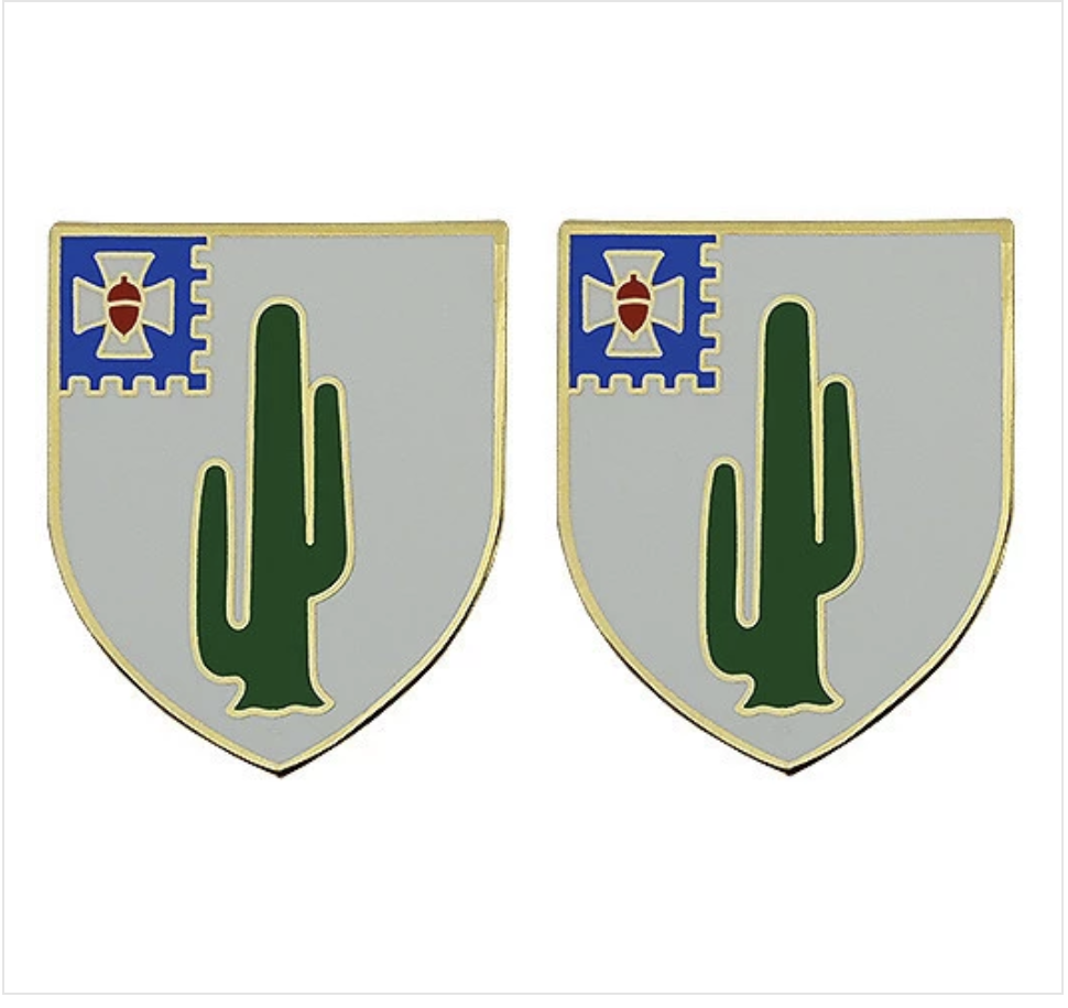 GENUINE U.S. ARMY CREST: 35TH INFANTRY REGIMENT