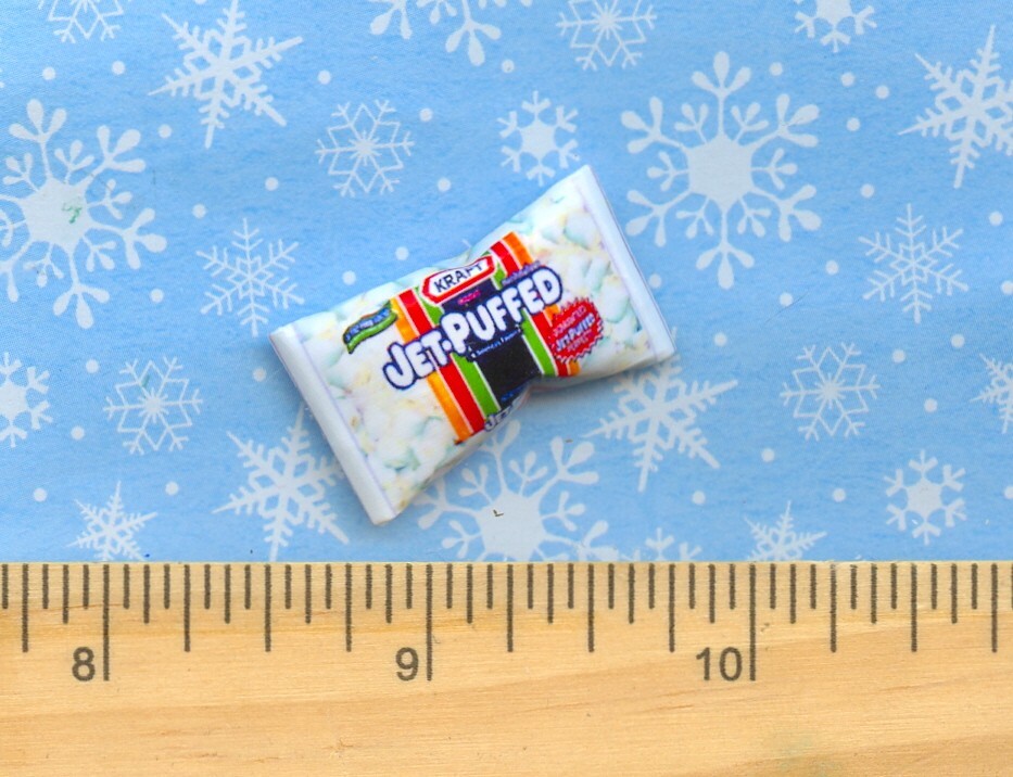 Dollhouse Miniature size Marshmallow Bag Mini's