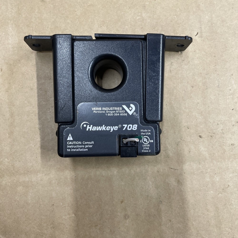 Veris H708 Hawkeye 708 Solid-Core Current Switch 1 to 135 A Adjustable Point