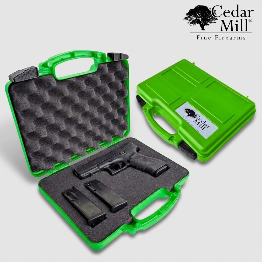 Airline Compliant Protective Carry Case Customizable Foam Insert Neon Green