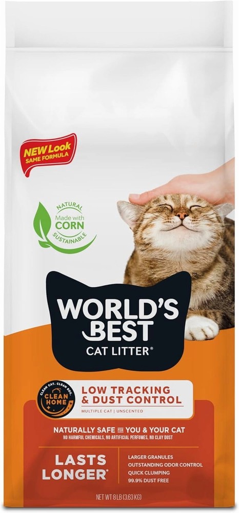 Low Tracking & Dust Control Multiple Cat Unscented Natural Ingredients Quick