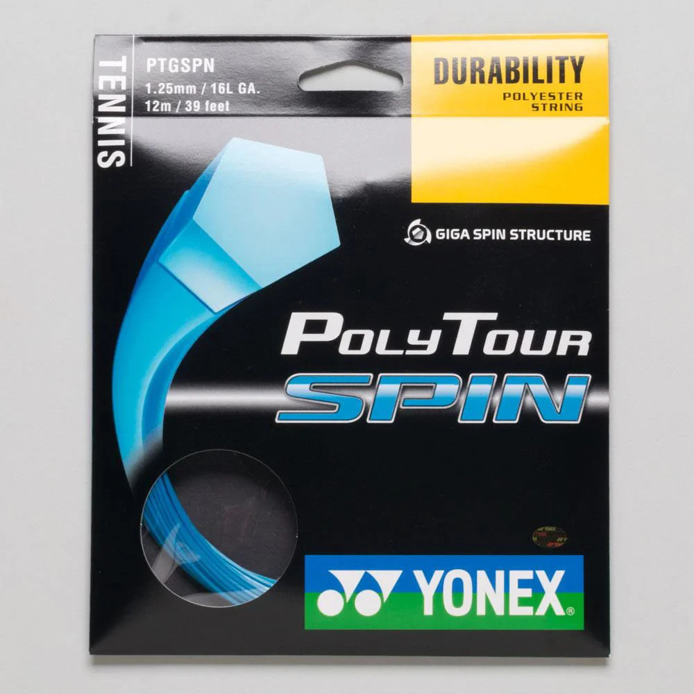 NEW Yonex POLYTOUR REV 16L/1.25 String