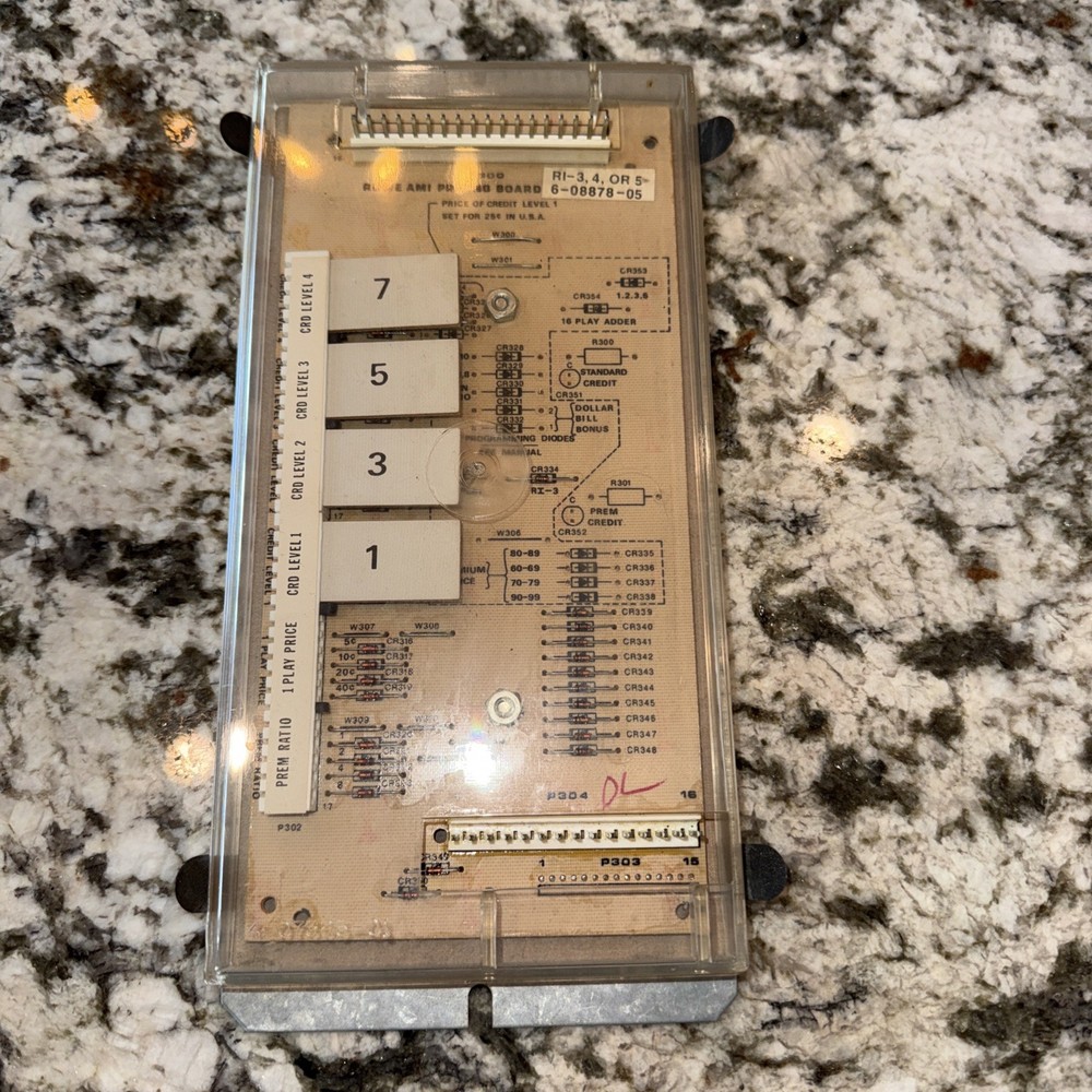 Rowe AMi 200 Selection Stereo Pricing Board