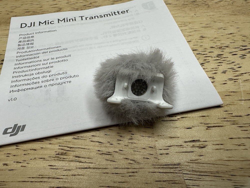 DJI Mic Mini Transmitter (Arctic White)