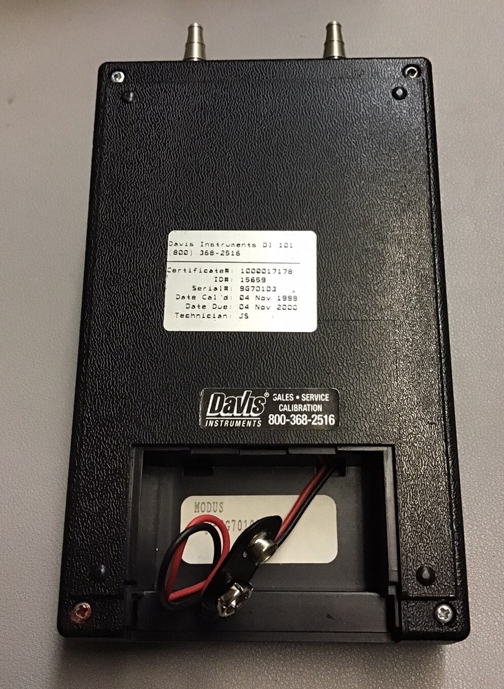 Modus Digital Manometer MA2-001P +- 25 Pa 25 Pascal & Carry Case (B413)