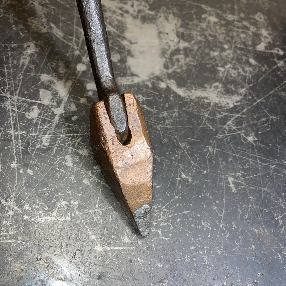 Antique Vintage Copper Tip Soldering Iron Blacksmith Tools