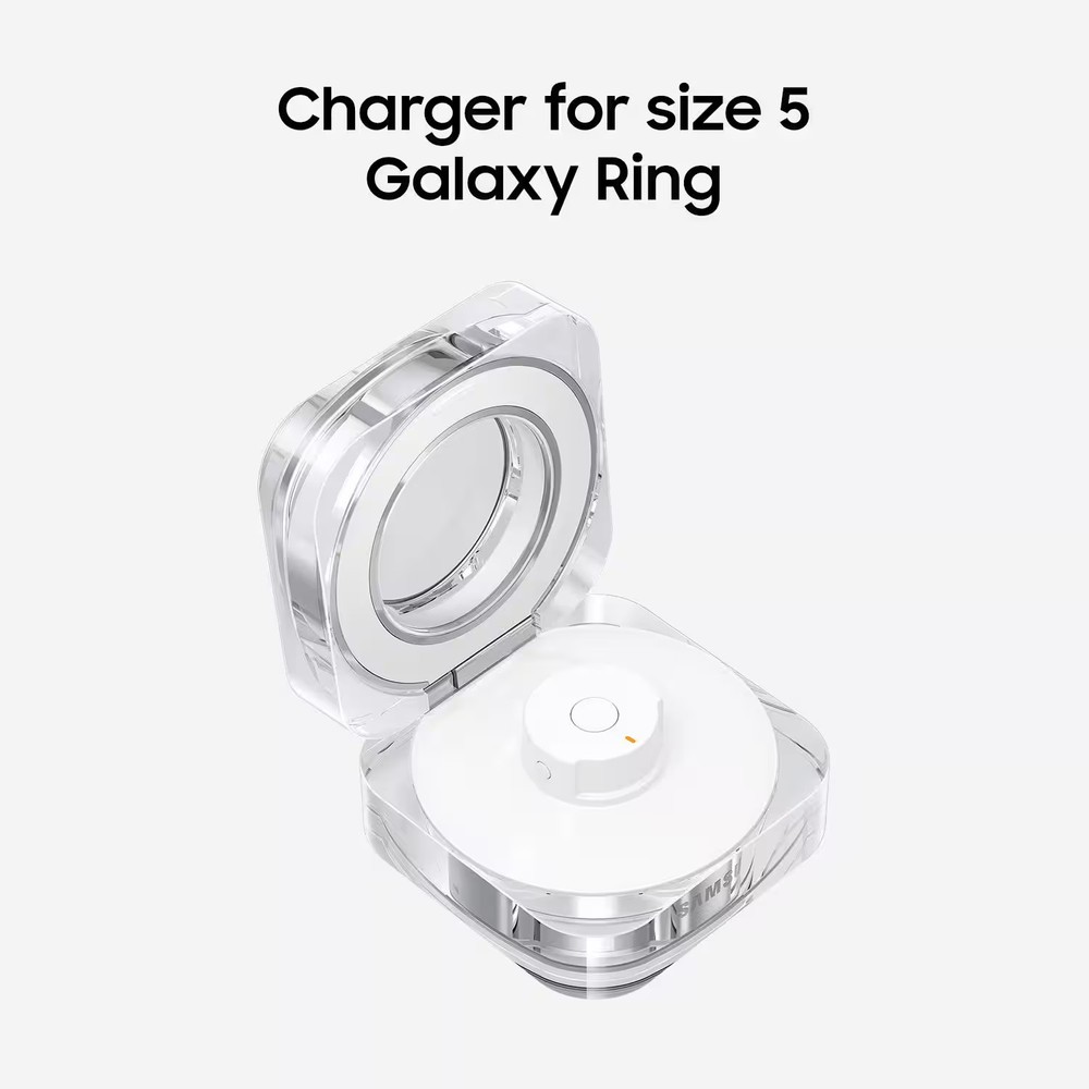 Samsung - Galaxy Ring Charging Case Size 5 - White