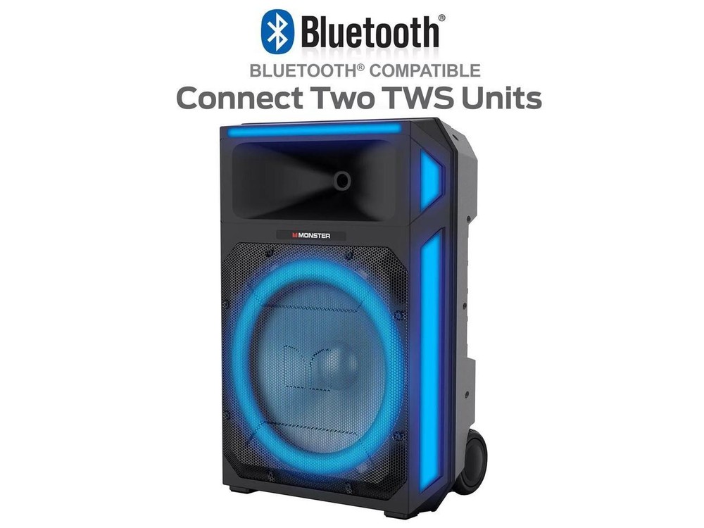 Monster X6 All-in-One PA Bluetooth Speaker System