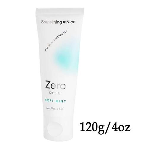 Something Nice Zero Pro Hydroxyapatite Toothpaste 120g Fluoride Free Mint Flavor