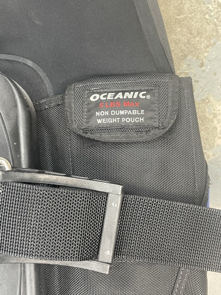 Oceanic Scuba Diving Vest Quicklock Release Flex Vest Small.Clean . Untested