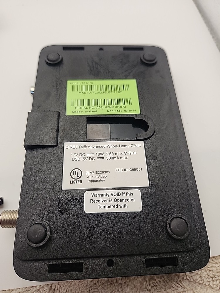 Direct Tv C51-100 with Power Supply