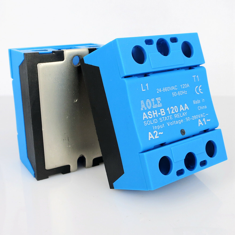 120A 600V single phase AC solid state relay ASH-B 120AA AC-AC
