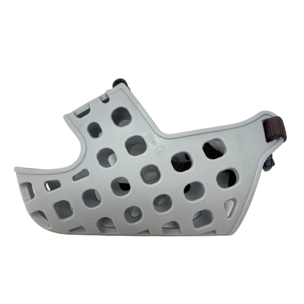 Dog Muzzle Nylon Large Breed Anti Barking, Biting Protection Heavy Duty Adj Stra