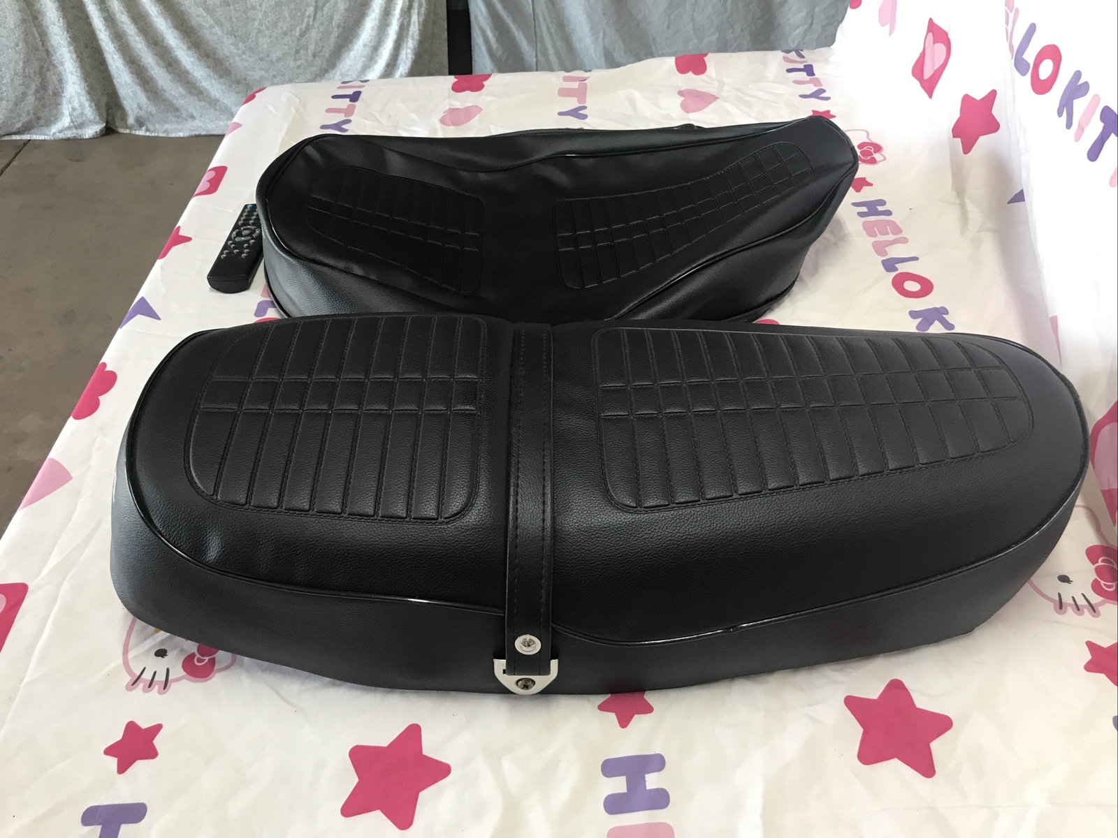 HONDA CB360 SEAT COVER CB360T SEAT COVER 1975 TO 1976 MODEL + STRAP (H*-98)