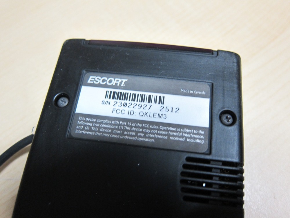 Escort RedLine Radar Detector