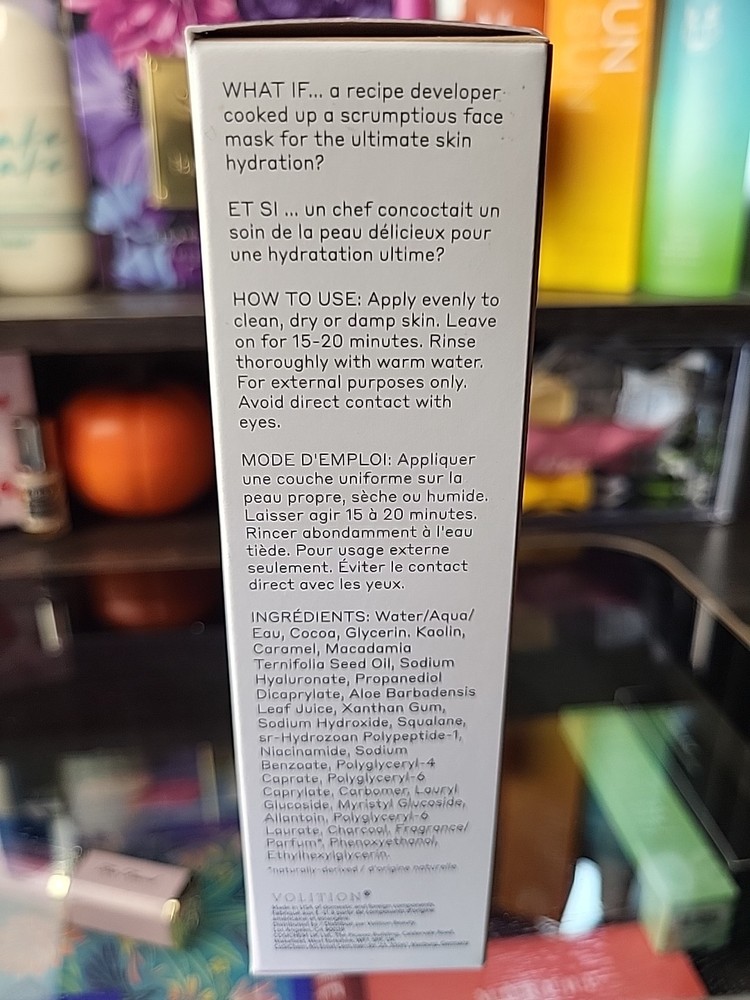 Volition Chocolate Macadamia Hydrating Mask